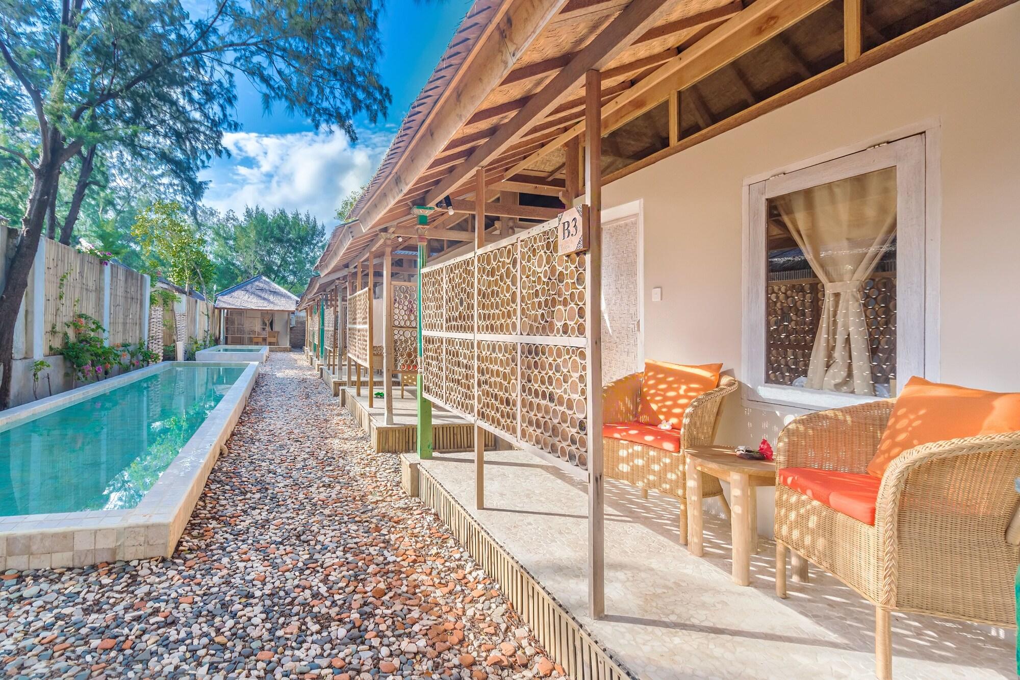Avia Villa Resort Gili Meno Esterno foto